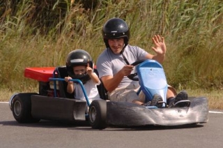 Two-seater karting 